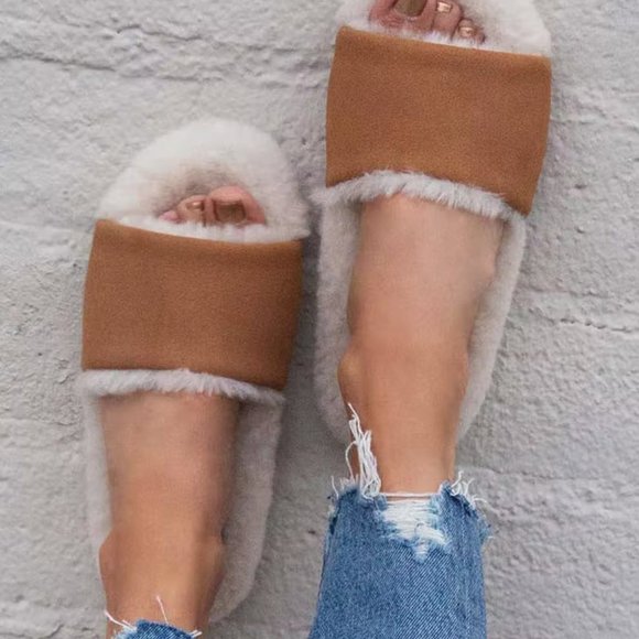 Beek Women’s Brant Shearling-Lined Slippers Sz 10,All Products : American Fashion Style Bags On Sale